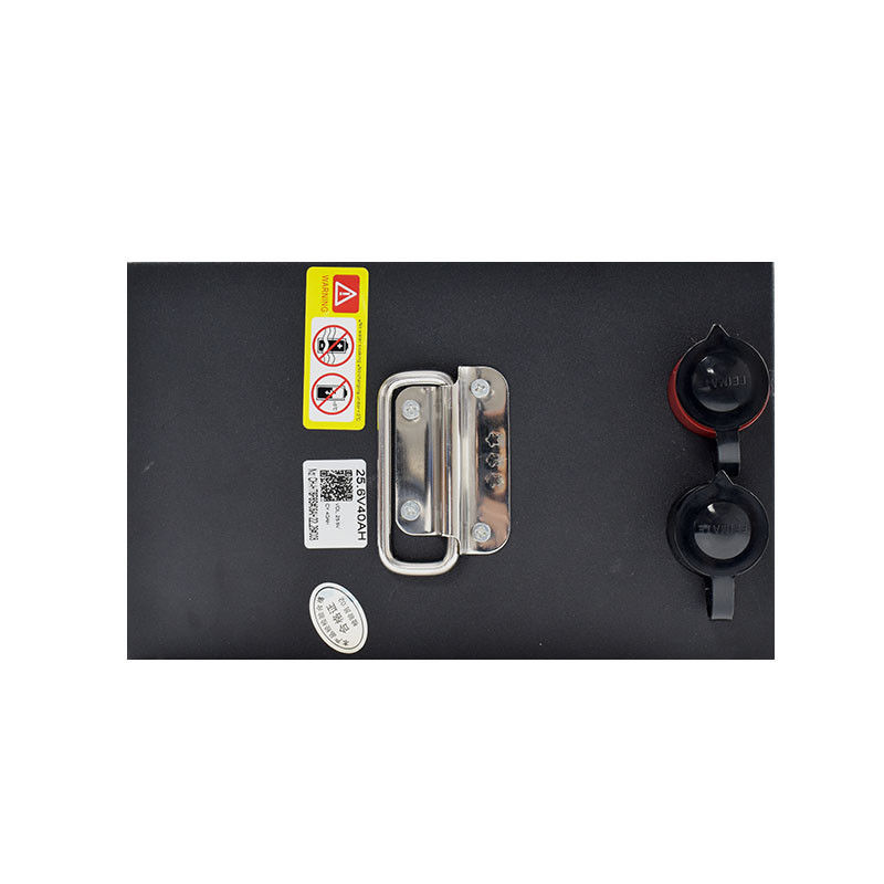 Ứng dụng nặng xe tải pallet pin Đen thời gian xả 2-3 giờ 25.6V 40AH Đối với CBD15J-LI