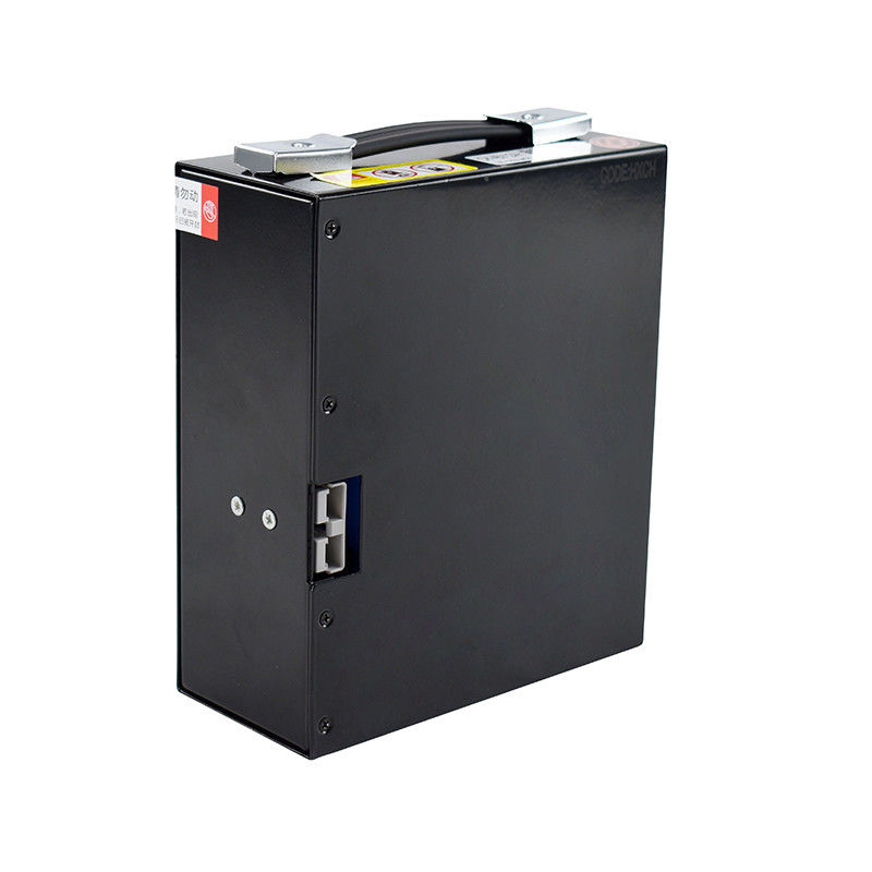 48V pin xe tải pallet 188 * 85.5 * 215.5mm Đen Đối với thiết bị vận chuyển hàng hóa