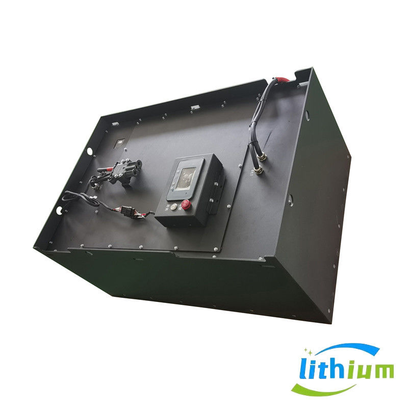 OEM tùy chỉnh 51.2V 346ah Loại pin Lithium Ion Heavy Duty với nhãn hiệu xe nâng Nichiyu