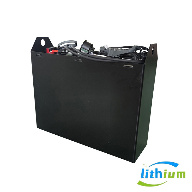 Điện năng lượng 25,6V 500kg Black Heavy Duty Truck Battery With Long Cycle Life