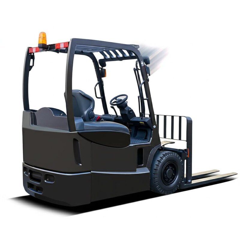 Electric Forklift 48V Lithium Ion Battery Black Robust Design Ensuring Consistent Performance in Industrial Applications